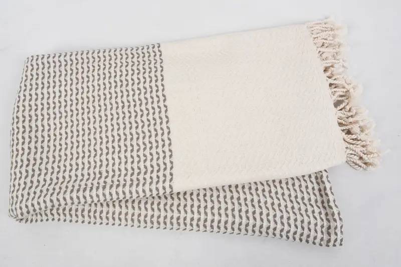 Sand-resistant towel, Quick-Dry Beach Towel, Decorative Towel, Personalized Gift For Her, Best Beach Towel, Organic cotton Turkish peshtemal towel - 6