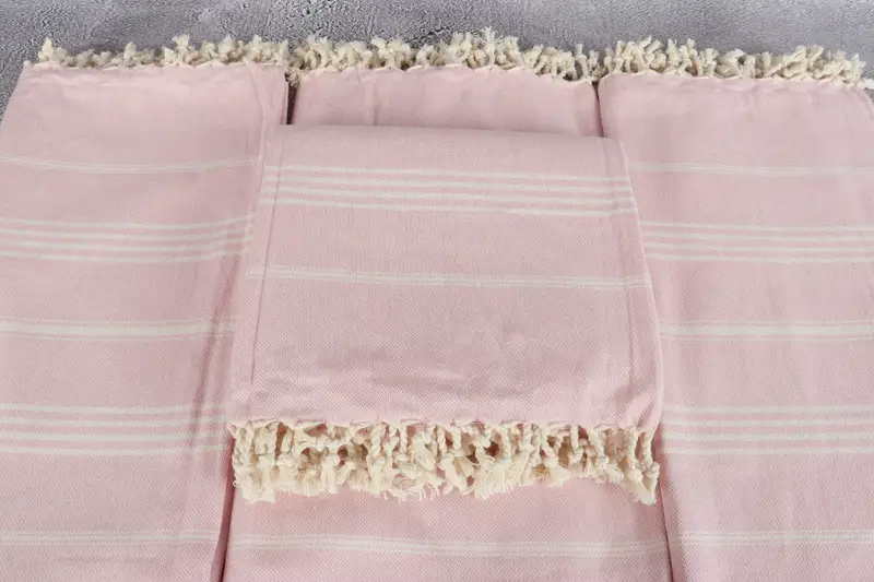Family Gift Basket, Quick-Dry Beach Towel, Beach Towel Bulk, Bachelorette Gifts, Pool Towels, Wedding Gift For Bride, 68x40 Cotton Striped Towel - 4