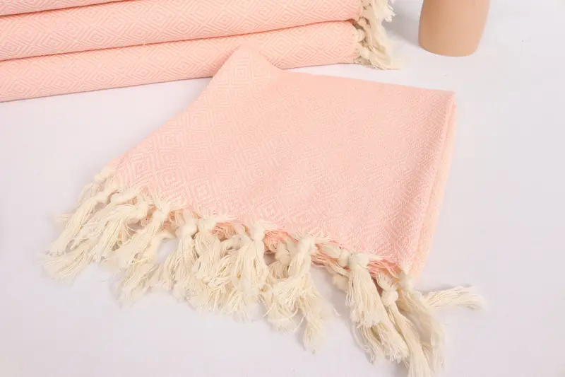 Bridal Shower Gift, Wedding Gift, 40x18 Cotton Diamond Towel, Kitchen Towel, Merry Christmas Gifts, Turkish Towel Monogram, Personalized Hand Towel - 5