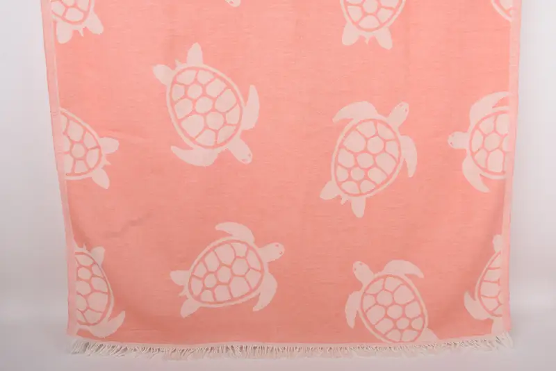 70x40 Cotton Tortoise Design Towel, Personalized Gift, Gift For Him, Holiday Towel, Bachelor Party Gifts, Spa Gift Towel, Personalized Turkish Towel