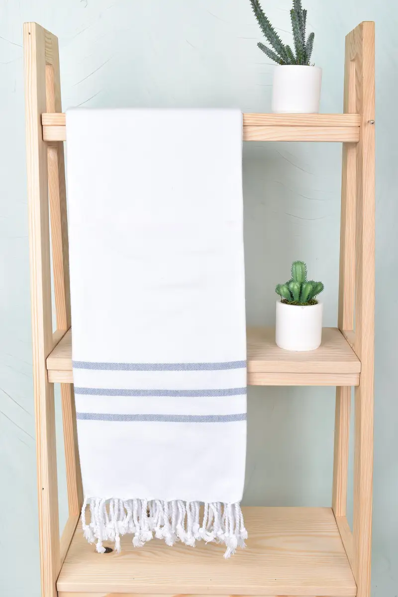70x40 Cotton Striped Towel, Wedding Gift Ideas, Personalized Beach Towel, Cancun Bachelorette Party Gift Ideas, Gift For Him, Bridal Shower Gift - 8