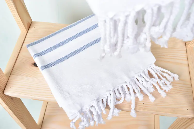 70x40 Cotton Striped Towel, Wedding Gift Ideas, Personalized Beach Towel, Cancun Bachelorette Party Gift Ideas, Gift For Him, Bridal Shower Gift - 5
