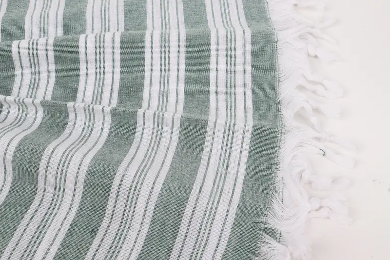 Absorbent towel, Bridal Shower Favor, Bridal Shower Favors, Gift For Wedding Day, 70x40 Cotton Striped Towel, Organic Cotton Towel, Beach Towel Gift - 8
