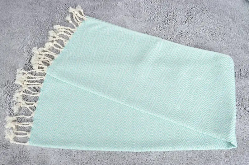 Bachelorette Party Items, 36x18 Cotton Zigzag Diamond Towel, Travel Towel, Kitchen Towel, Personalized Gifts, Personalized Dish Towel, Bachelor Gift - 6
