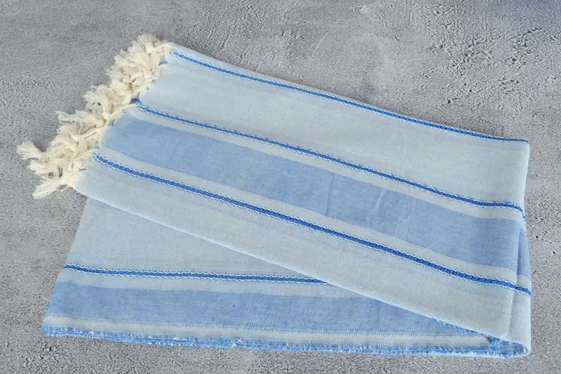 Monogram Turkish Bath Towel, Unique Gift, Personalized Bridesmaid Gift, 68x40 Cotton Striped Towel, Gift For Her, Bachelorette Party Gifts - 6