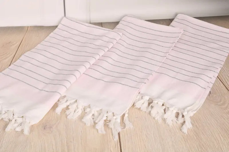 Halloween Bachelorette Party Favors, Turkish Towel Hand Towel, Unique Gift, Bathroom Towels, Personalized Gift, 36x18 Cotton Striped Terry Towel - 6