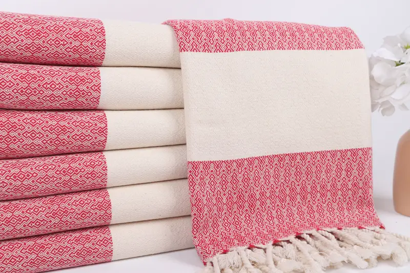 Bachelorette Beach Towel, 68x36 Cotton Diamond Towel, Bridesmaid Gift Towel, Bachelorette Towel, Handmade Gift, Thin towel, Custom Wedding Gifts - 2