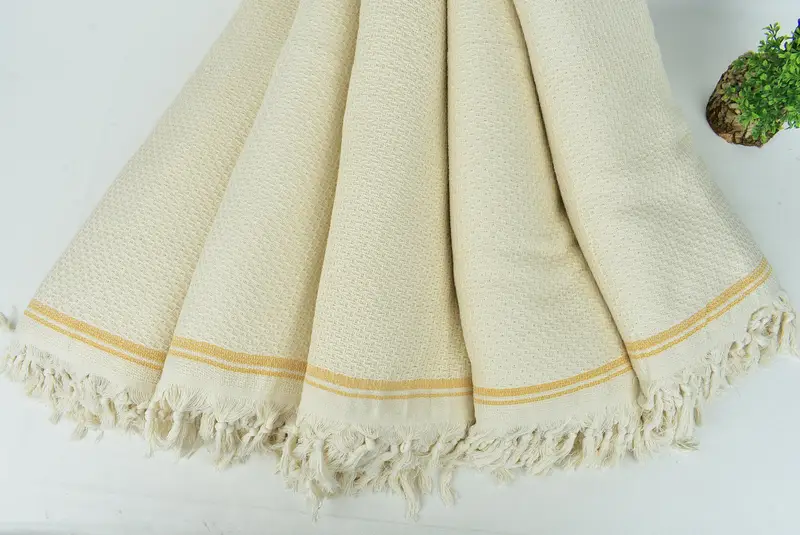 Bachelorette Party Favors, Bridal Shower Gift, Halloween Gifts, Bachelorette Gifts, Turkish Cotton Blanket, 94x92 Cotton Striped Towel - 4