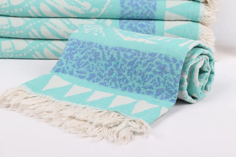 Summer Gift, Quick-dry peshtemal, Summer Towel, Yoga Towel, 70x40 Cotton Geometric Towel, Bachelorette Party Decorations, Maid Of Honor Gift - 4