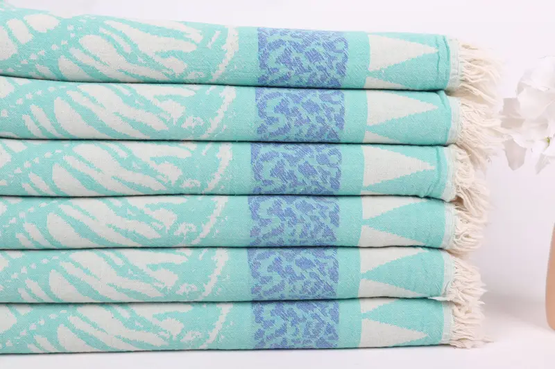 Summer Gift, Quick-dry peshtemal, Summer Towel, Yoga Towel, 70x40 Cotton Geometric Towel, Bachelorette Party Decorations, Maid Of Honor Gift - 3