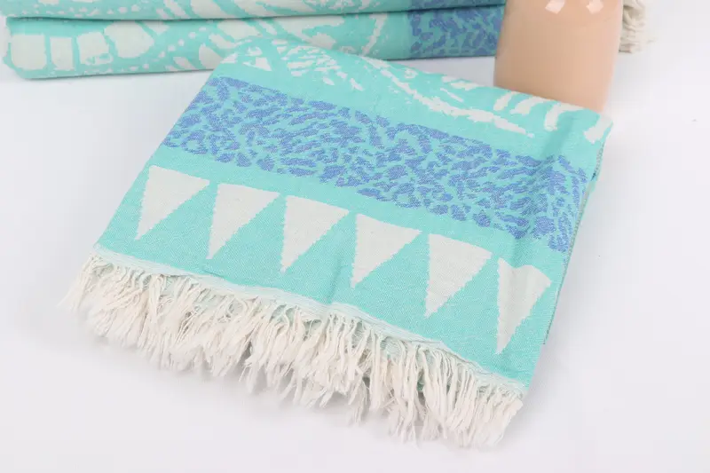 Summer Gift, Quick-dry peshtemal, Summer Towel, Yoga Towel, 70x40 Cotton Geometric Towel, Bachelorette Party Decorations, Maid Of Honor Gift - 5