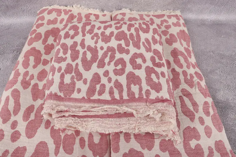96x80 Cotton Patterned Towel, Decorative Blanket, Wedding Anniversary Gift, Bachelor Party Favors, Woven Throw Blanket, Wedding Favors - 4