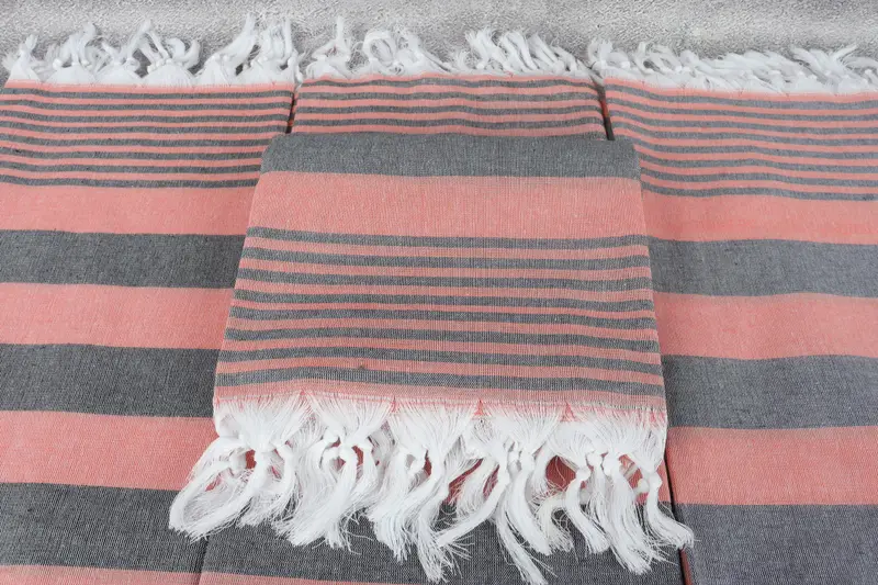 Bachelor Bachelorette Party Favors, Handmade Gift, Bridal Shower Gifts, Pool Towels, Embroidered Towel, Gym Towel, 68x36 Cotton Striped Towel - 4