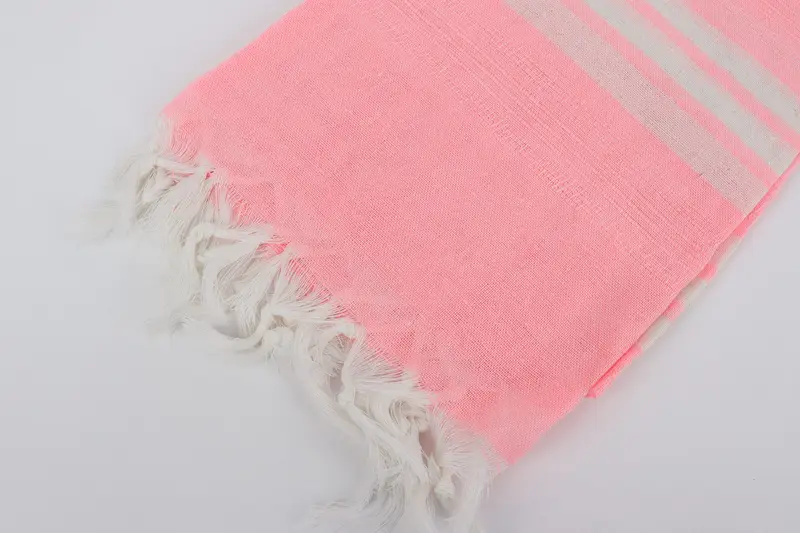 Embroidery Towel, Bachelor Gifts, Organic Beach Towel, Holiday Towel, 68x40 Cotton Striped Towel, Hammam towel, Peshtemal, Personalized Wedding Gift - 7