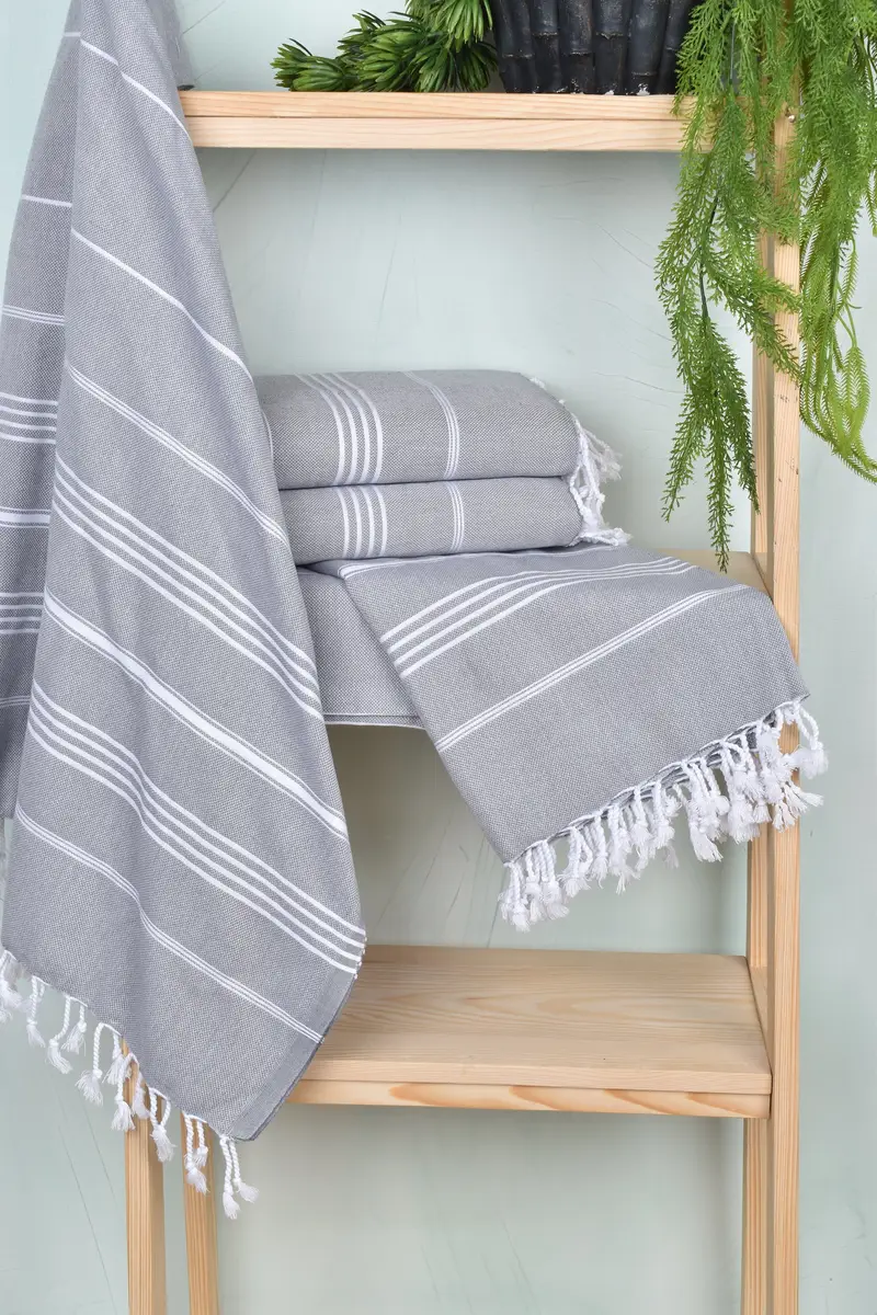 Gifts For Him, Spa Towel, Best Friend Gift, 70x40 Cotton Striped Towel, Personalize Gift, Beach Size Towel, Wedding Gifts Towel, Friends Beach Towel - 6