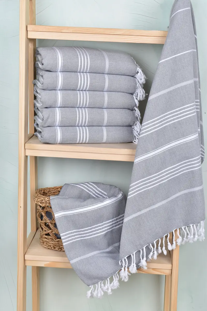 Gifts For Him, Spa Towel, Best Friend Gift, 70x40 Cotton Striped Towel, Personalize Gift, Beach Size Towel, Wedding Gifts Towel, Friends Beach Towel - 3