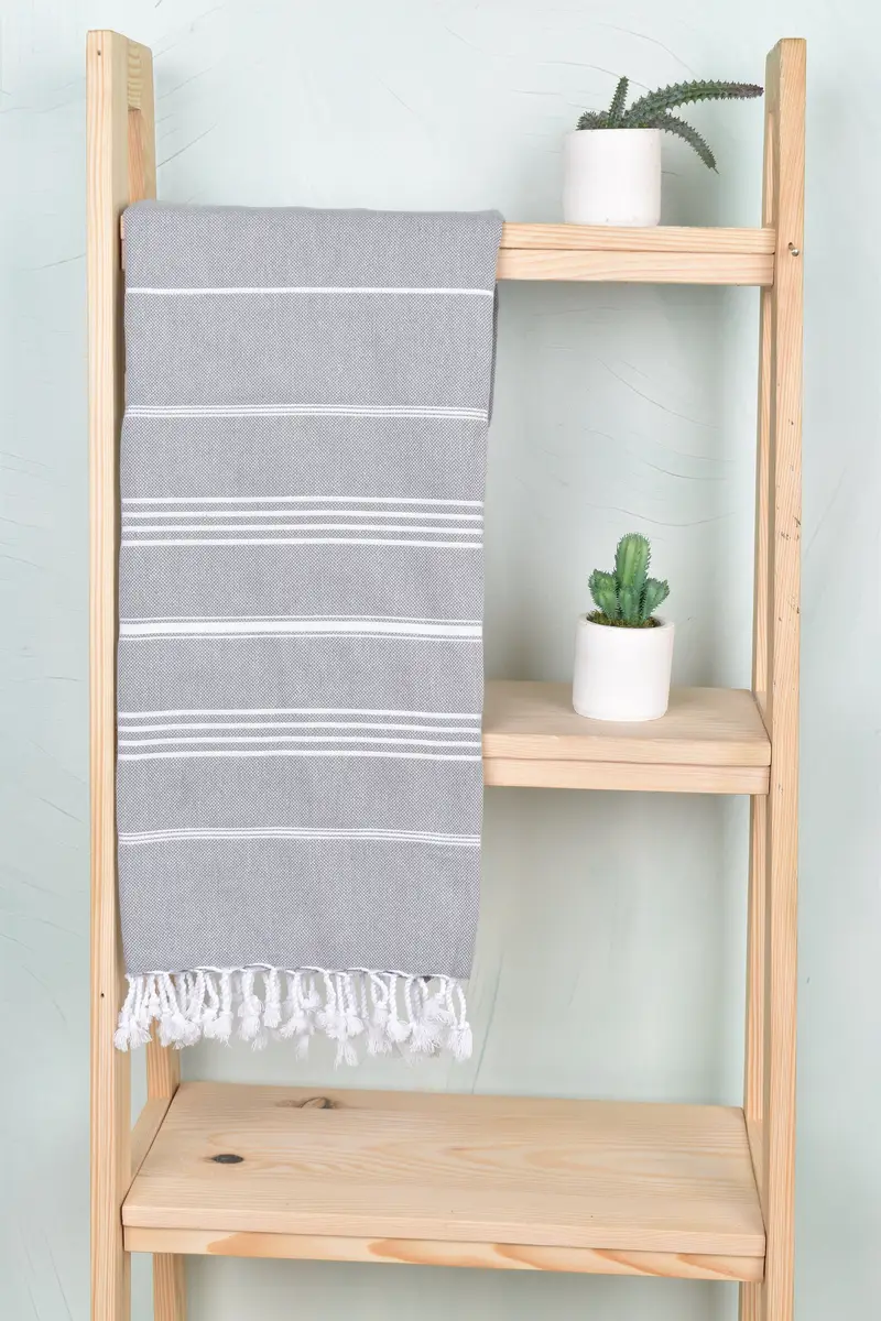 Gifts For Him, Spa Towel, Best Friend Gift, 70x40 Cotton Striped Towel, Personalize Gift, Beach Size Towel, Wedding Gifts Towel, Friends Beach Towel - 8