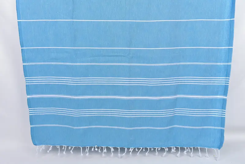 Wedding Anniversary Gift, Embroidery Towels, Personalized Wedding Gift, Quick-Dry Beach Towel, Scarf Towel, Gift For Him, 70x40 Cotton Striped Towel - 8