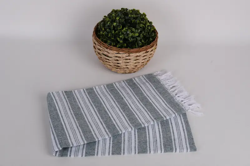 Kids Beach Towel, Beach Towel Bulk, 68x32 Cotton Striped Towel, Bridemaids Beach Towel, Bridal Shower Favors, Lightweight towel, Employee Gifts - 4