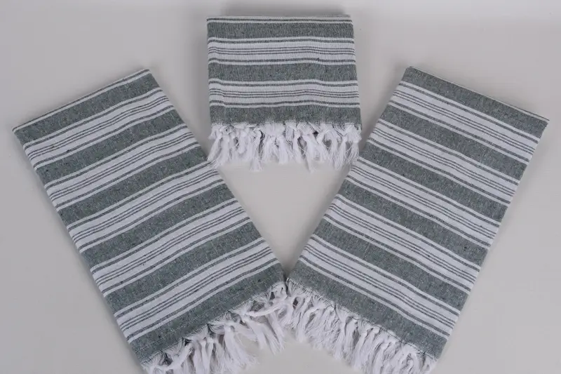 Kids Beach Towel, Beach Towel Bulk, 68x32 Cotton Striped Towel, Bridemaids Beach Towel, Bridal Shower Favors, Lightweight towel, Employee Gifts - 6