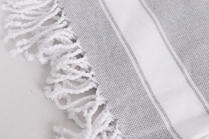 Turkish Towel Monogram, Small Bath Towels, 36x22 Cotton Striped Towel, Bridesmaid Gifts, Custom Hand Towel, Spa Towel, Gifts For Him, Birthday Gift - 7