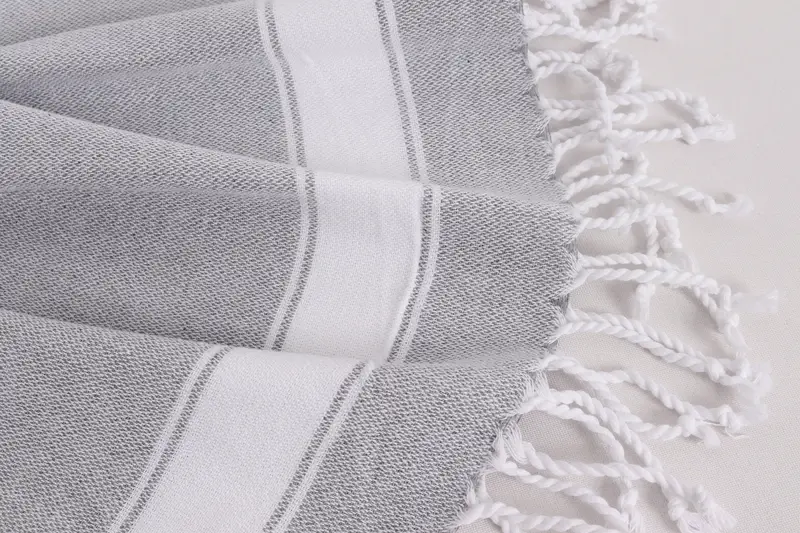 Turkish Towel Monogram, Small Bath Towels, 36x22 Cotton Striped Towel, Bridesmaid Gifts, Custom Hand Towel, Spa Towel, Gifts For Him, Birthday Gift - 8