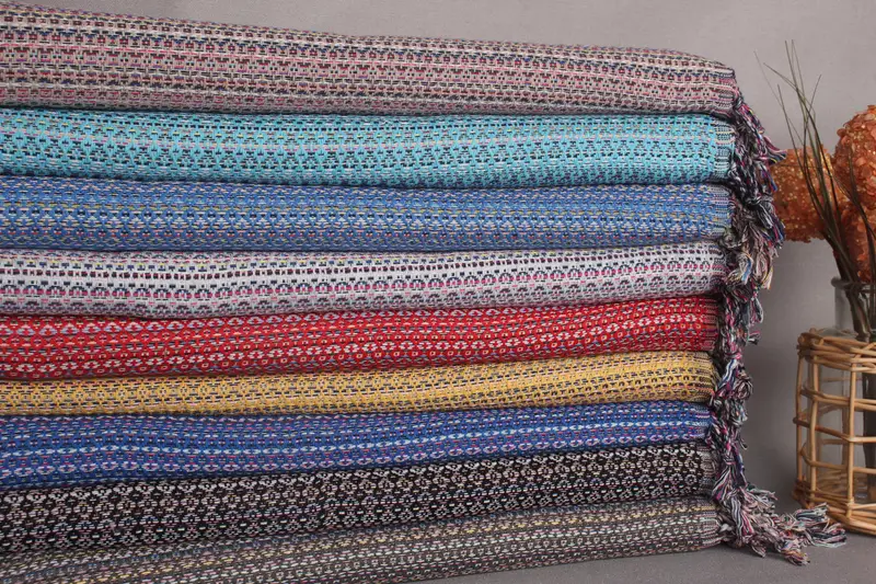Kitchen Towel, Turkish Towel Hand Towel, Bridesmaid Towel, 38x18 Cotton Colorful Diamond Towel, Personalized Kitchen Towel, Embroidery Towels - 2