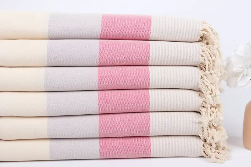 70x40 Cotton Striped Towel, Gift For Mom, Thin towel, Lightweight Turkish towel, Turkish Beach Towel Monogram, Bachelor Bachelorette Party Favors - 3
