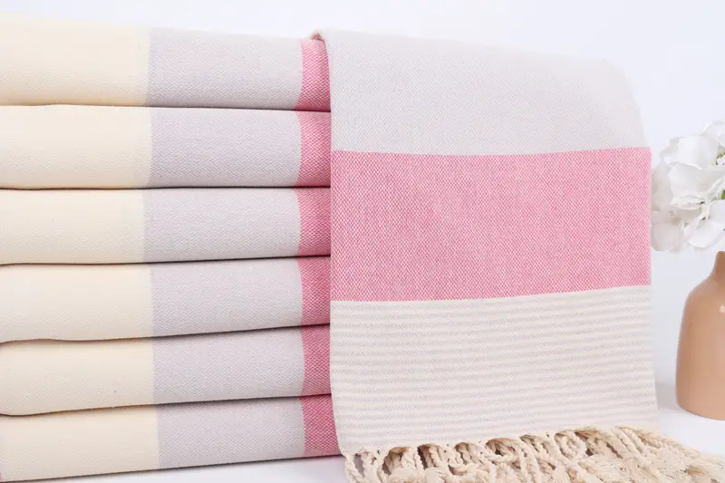 70x40 Cotton Striped Towel, Gift For Mom, Thin towel, Lightweight Turkish towel, Turkish Beach Towel Monogram, Bachelor Bachelorette Party Favors - 2