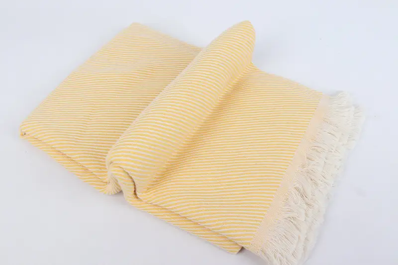 Best Friend Gift, 70x36 Cotton Striped Towel, Florida Bachelorette Party Favors, Turkish towel, Absorbent towel, Boyfriend Christmas Gift - 6