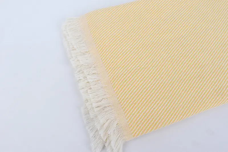 Best Friend Gift, 70x36 Cotton Striped Towel, Florida Bachelorette Party Favors, Turkish towel, Absorbent towel, Boyfriend Christmas Gift - 7