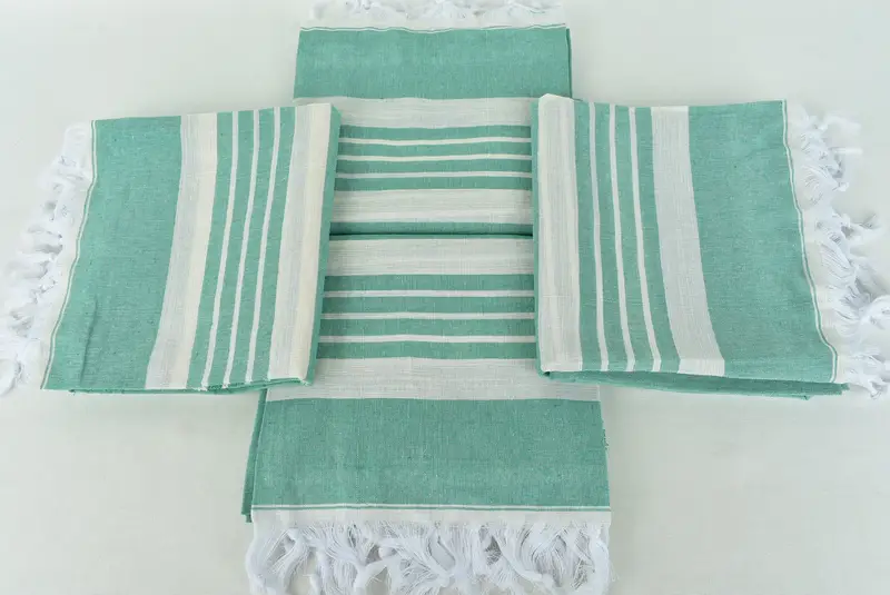 Gifts For Him, Bridal Gifts, Turkish hand towel, 70x40 Cotton Striped Towel, Bachelorette Party Items, Bridesmaid Gift, Family Gift Basket - 6