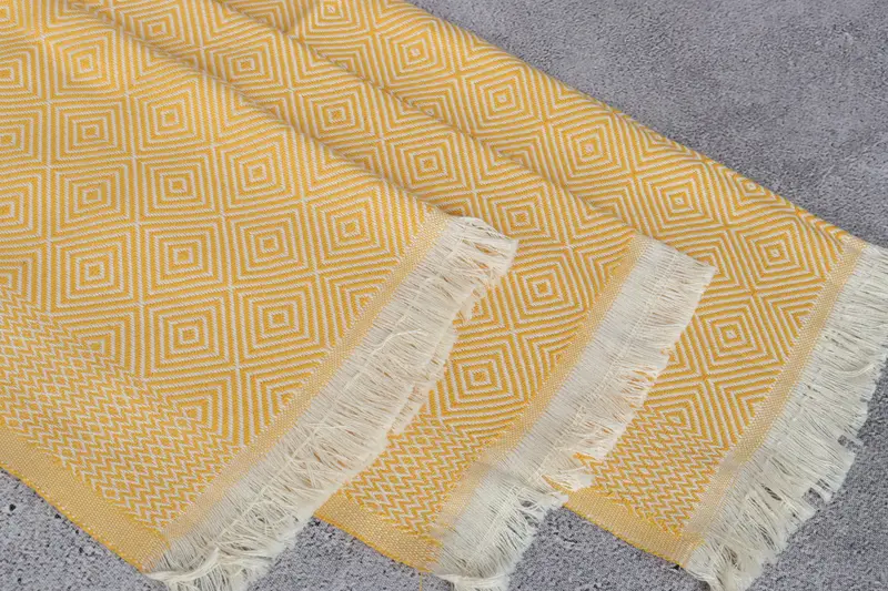 Xmas Gifts, 36x20 Cotton Diamond Towel, Small Bath Towels, Bridal Shower Favors, Turkish Tea Towel, Welcome Wedding Gift, Turkish Towel Hand Towel - 5