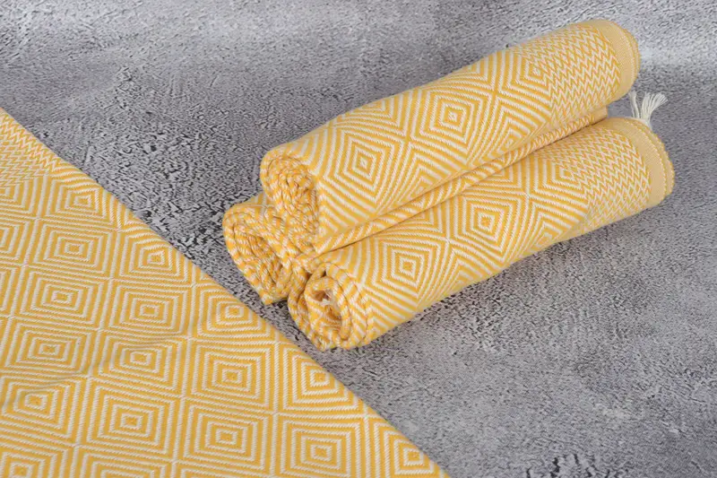 Xmas Gifts, 36x20 Cotton Diamond Towel, Small Bath Towels, Bridal Shower Favors, Turkish Tea Towel, Welcome Wedding Gift, Turkish Towel Hand Towel - 8