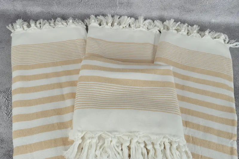 68x40 Cotton Striped Terry Towel, Wedding Anniversary Gift, Turkish Towel USA, Gift For Her, Custom Towel Beach, Bridal Shower Favors, Spa Gift - 4