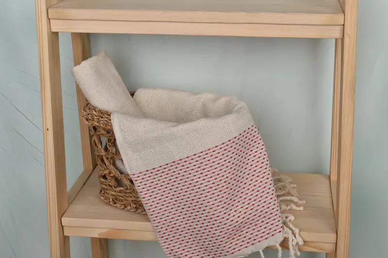Gift For The Home Decor, Bridal Gifts, Bridesmaid Gifts, Monogram Hand Towel, 40x20 Cotton Polka Dot Towel, Spa Towel, Turkish Towel Hand Towel - 4