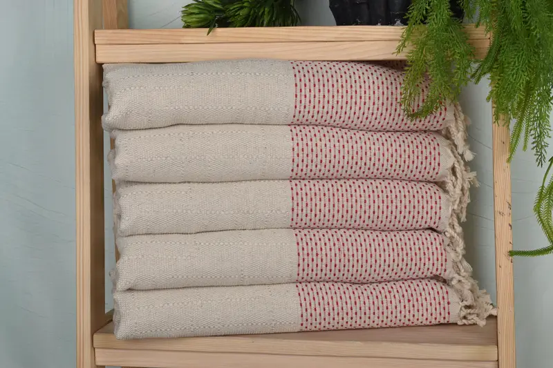 Gift For The Home Decor, Bridal Gifts, Bridesmaid Gifts, Monogram Hand Towel, 40x20 Cotton Polka Dot Towel, Spa Towel, Turkish Towel Hand Towel - 1