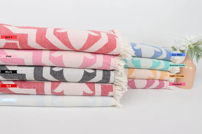 Bachelor Bachelorette Party Favors, Quick-Dry Beach Towel, Spa Towel, Bachelorette Party Favors, Travel Towel, 68x36 Cotton Tulip Patterned Towel - 1