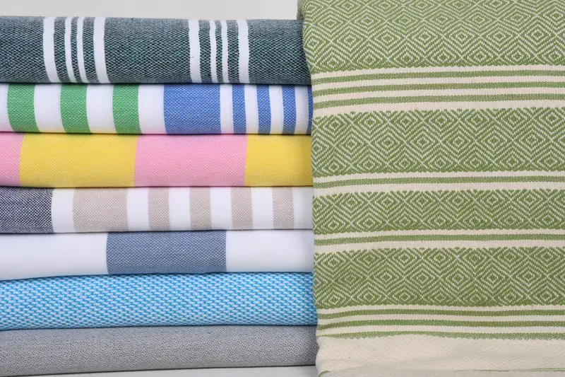 Beach towel, Turkish hand towel, 70x40 Cotton Set of 8 Towel, Beach Bachelorette Party Decorations, Sand-resistant towel, Home Decor Towel - 1