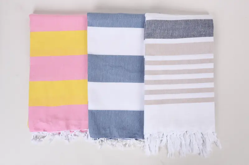 Beach towel, Turkish hand towel, 70x40 Cotton Set of 8 Towel, Beach Bachelorette Party Decorations, Sand-resistant towel, Home Decor Towel - 7