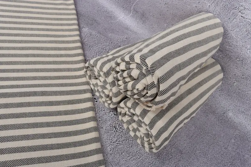 Best Wedding Gift, 70x40 Cotton Striped Towel, Bath towel, Gift Towel, Turkish bath towel, Personalized Turkish Towel, Monogrammed Turkish Towel - 8