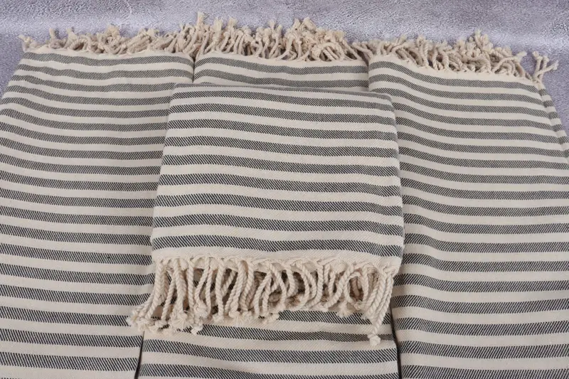 Best Wedding Gift, 70x40 Cotton Striped Towel, Bath towel, Gift Towel, Turkish bath towel, Personalized Turkish Towel, Monogrammed Turkish Towel - 4
