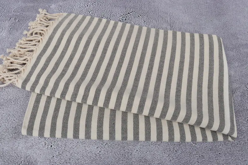 Best Wedding Gift, 70x40 Cotton Striped Towel, Bath towel, Gift Towel, Turkish bath towel, Personalized Turkish Towel, Monogrammed Turkish Towel - 6