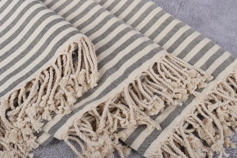 Best Wedding Gift, 70x40 Cotton Striped Towel, Bath towel, Gift Towel, Turkish bath towel, Personalized Turkish Towel, Monogrammed Turkish Towel - 5