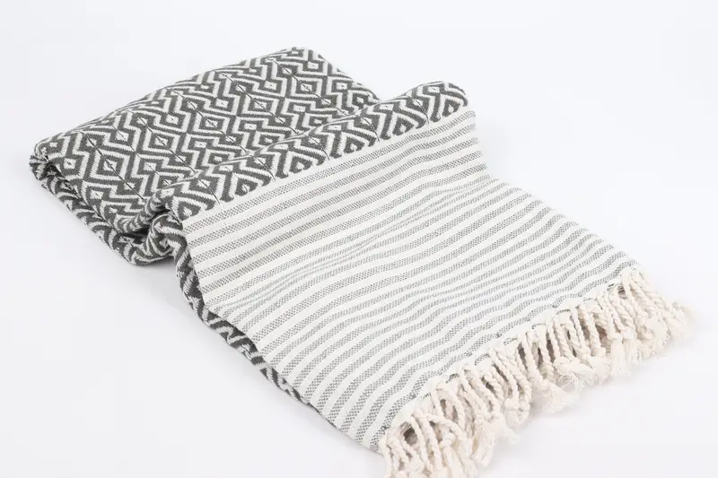 Bulk Order Towel, Personalized Beach Towel, Girls Weekend Getaways Ideas, Gift For Her, Sand-free towel, 76x38 Cotton Diamond Towel, Bachelor Gift - 6