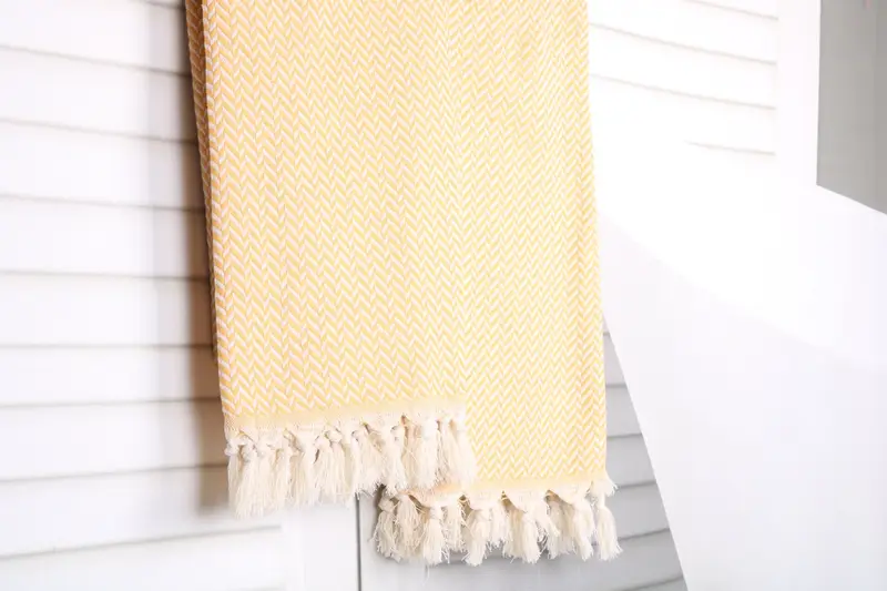 Turkish Towel Beach, Bachelorette Gifts, Beach Towel Monogram, Summer Towel, 70x40 Cotton Chevron Towel, Personalized Gift For Him, Cotton towel - 8
