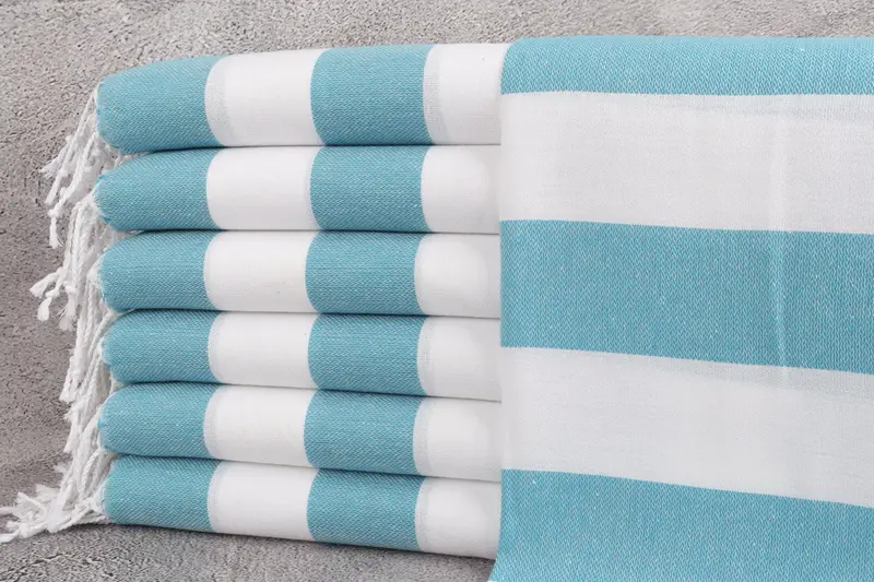 Personalized Gifts, Valentines Day Gift, 40x18 Cotton Striped Towel, Personalized Home Gift Wedding, Turkish Tea Towel, Turkish Hand Towel - 1