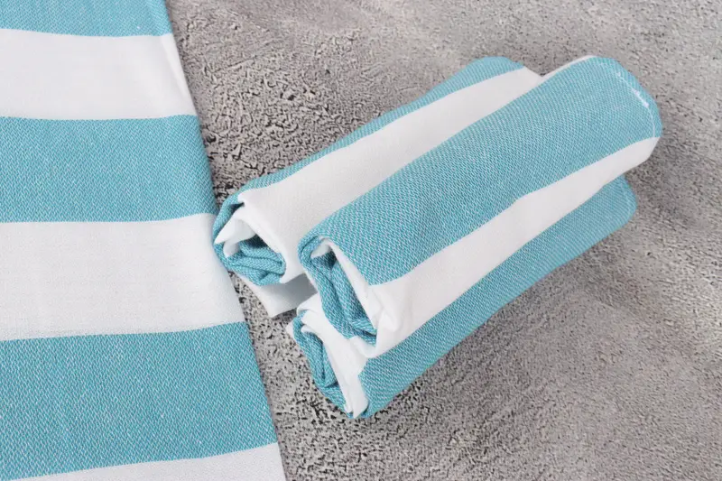Personalized Gifts, Valentines Day Gift, 40x18 Cotton Striped Towel, Personalized Home Gift Wedding, Turkish Tea Towel, Turkish Hand Towel - 8