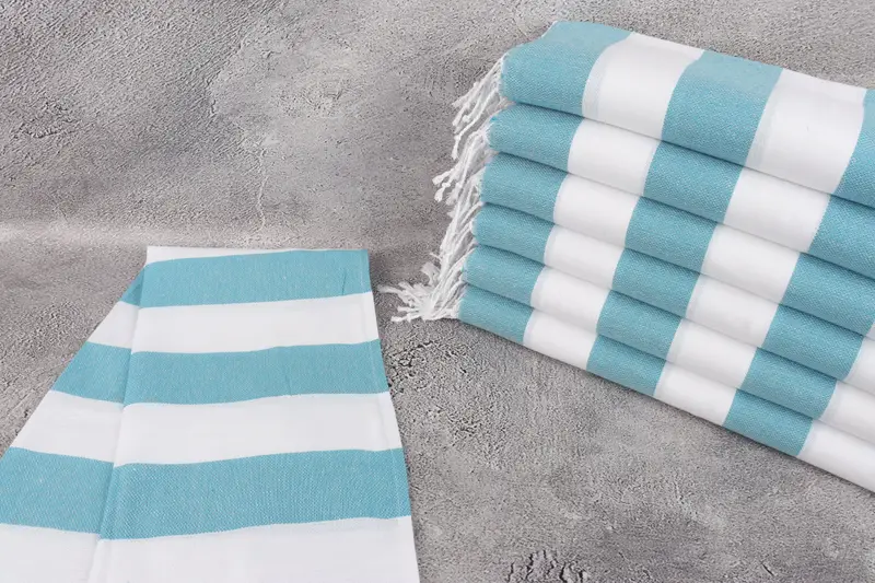 Personalized Gifts, Valentines Day Gift, 40x18 Cotton Striped Towel, Personalized Home Gift Wedding, Turkish Tea Towel, Turkish Hand Towel - 2