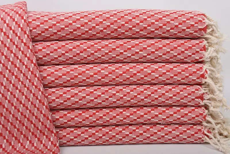 Summer Gift, Bachelorette Party Gifts, Birthday Gift, 68x40 Cotton Geometric Towel, Turkish bath towel for spa, Bachelorette Party Favors - 2